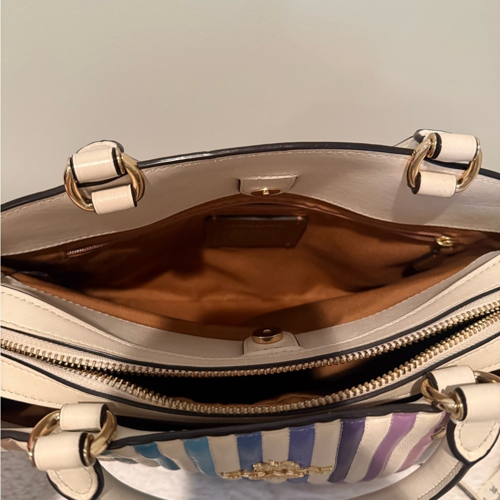 Coach Multicolor Striped Women's Bag - Picture 5 of 10